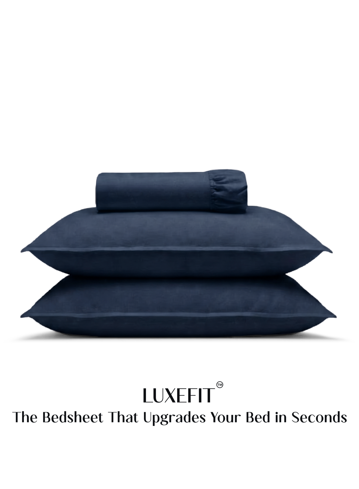 LuxeFit™ Fitted Bedsheet Set | Deepsea