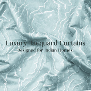 Teramo Jacquard Room Darkening Curtains | Drift Jacquard Weave | Caribbean Coral | Set of 2 | Fully Customizable