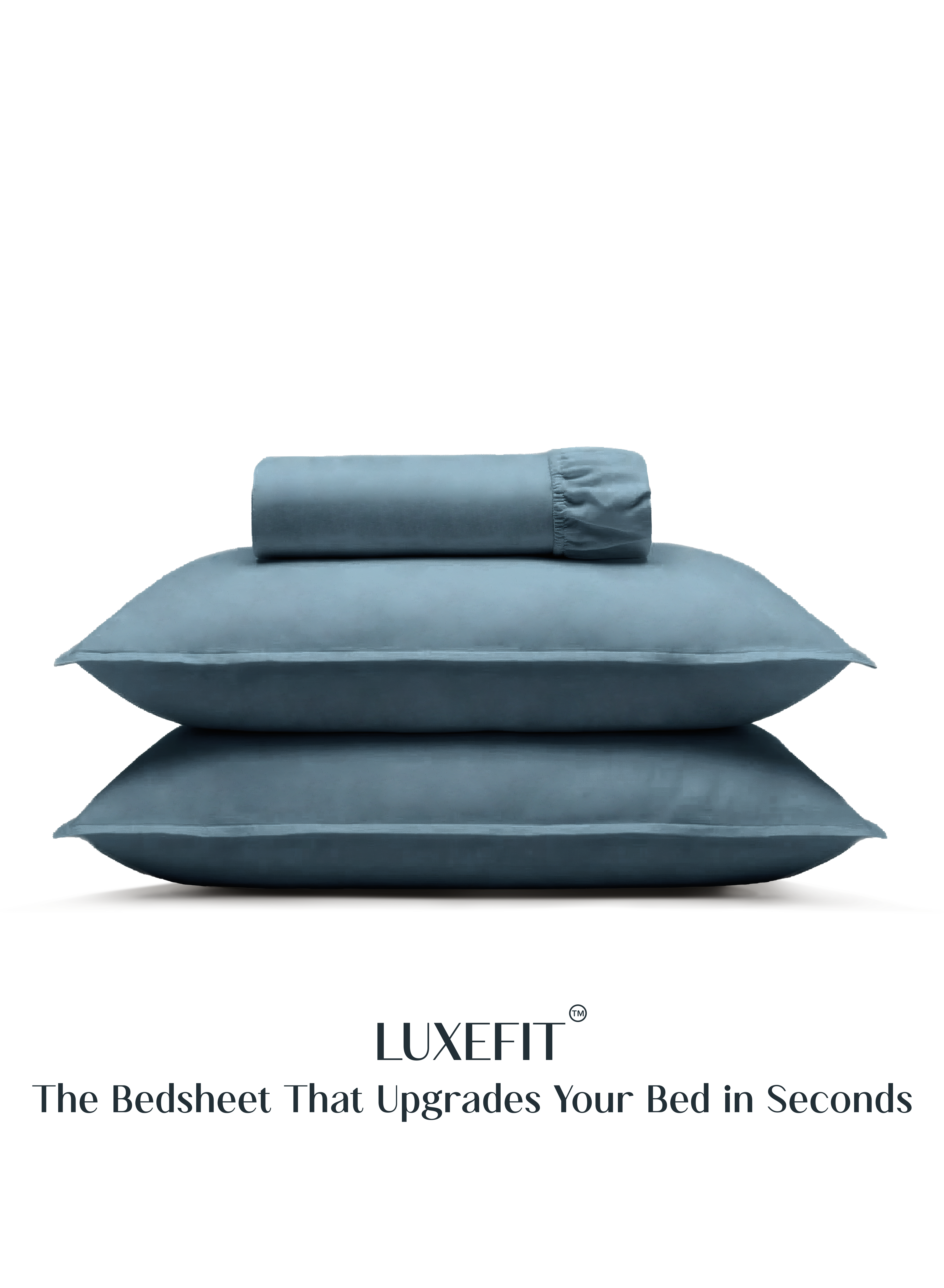 LuxeFit™ Fitted Bedsheet Set | Tropical Teal