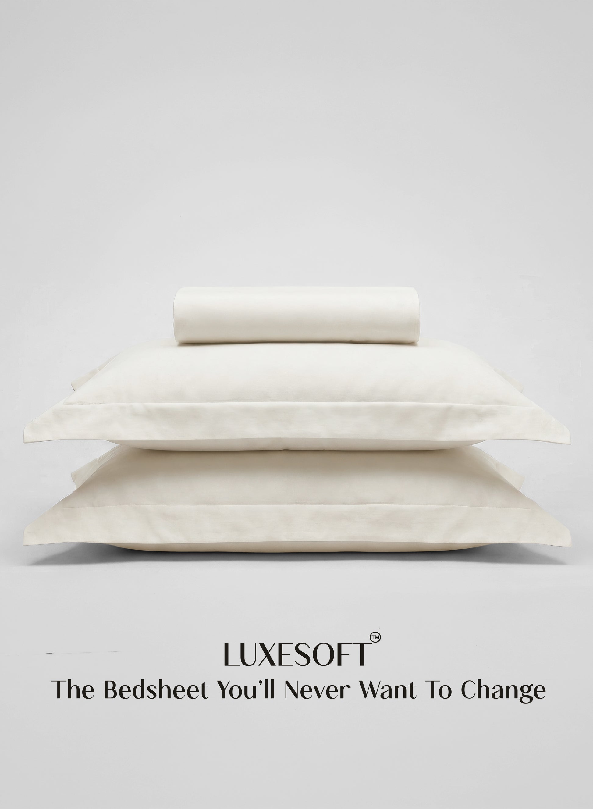 Home Crayons LuxeSoft™ Double Bedsheet Set | Oversized King | Includes 2 Pillow Covers & 2 Cushion Covers | Morning Glory