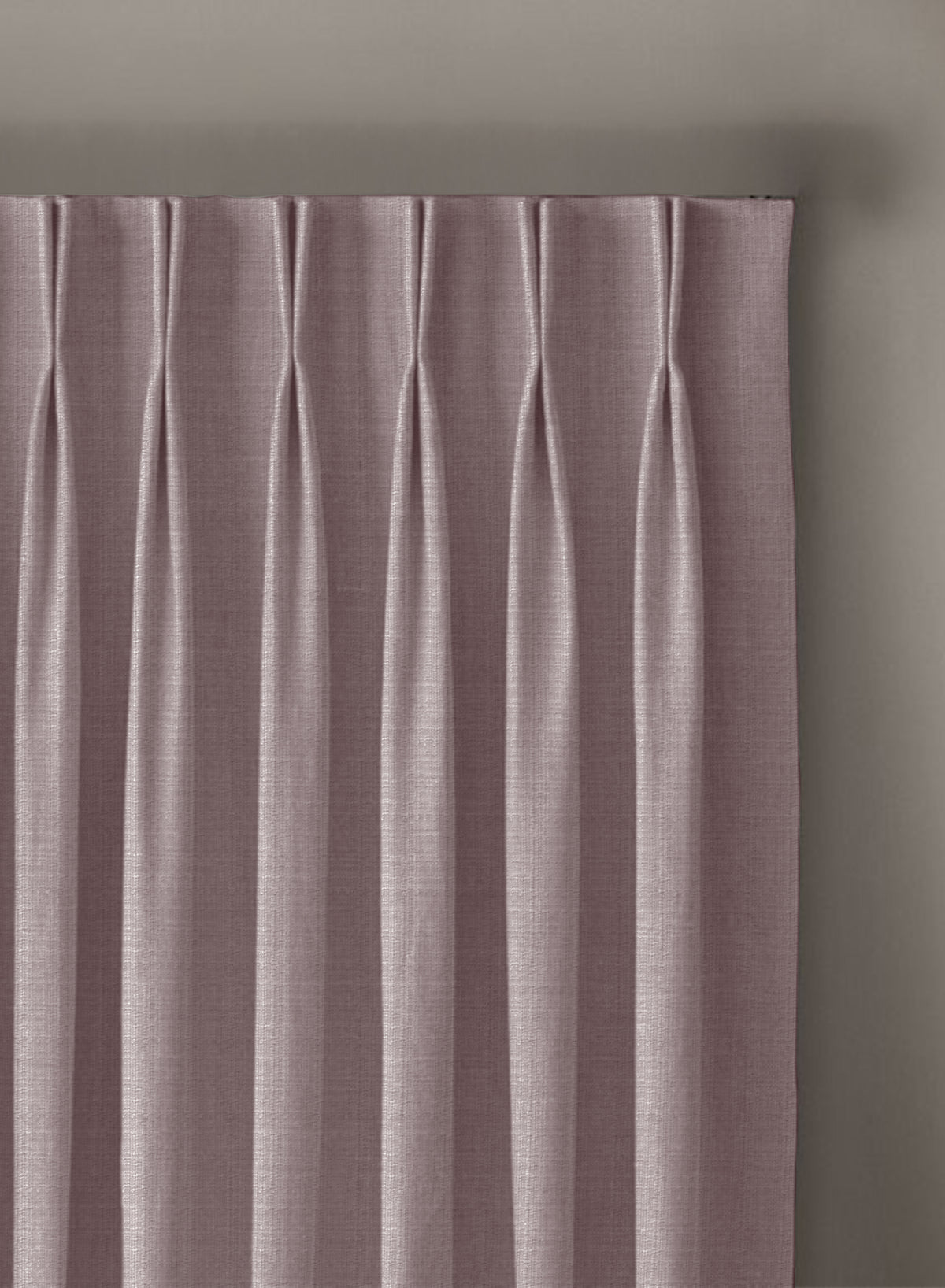 Cocoon Minimal Texture Room Darkening Curtains | Modern Aesthetic | Ash Brown | Set of 2 | Fully Customizable