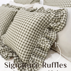 Crayonic™ 8-Piece AC Bedding Set | Signature Designer Bedding for AC Rooms | Olivewood