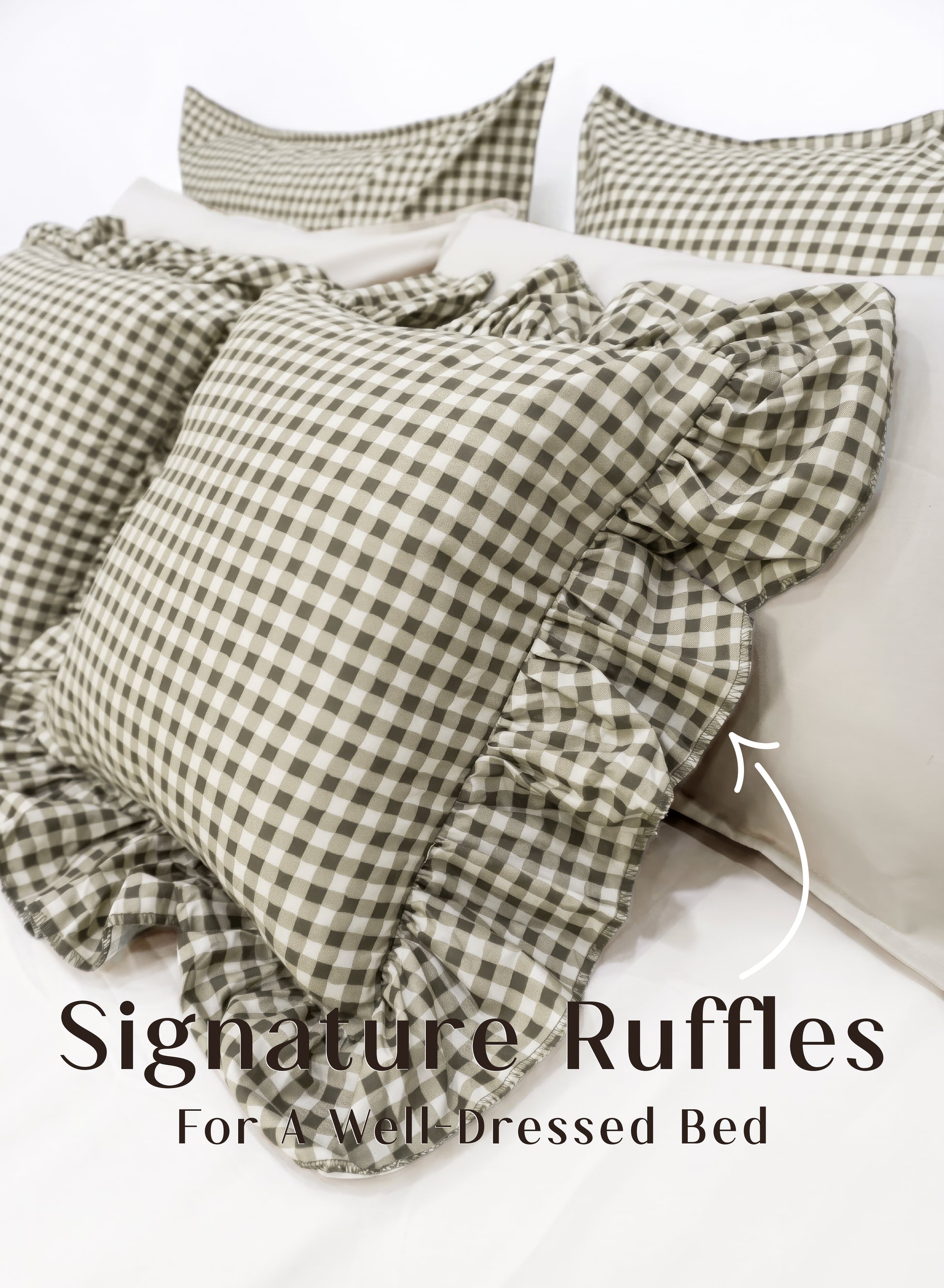 Crayonic™ 8-Piece AC Bedding Set | Signature Designer Bedding for AC Rooms | Olivewood