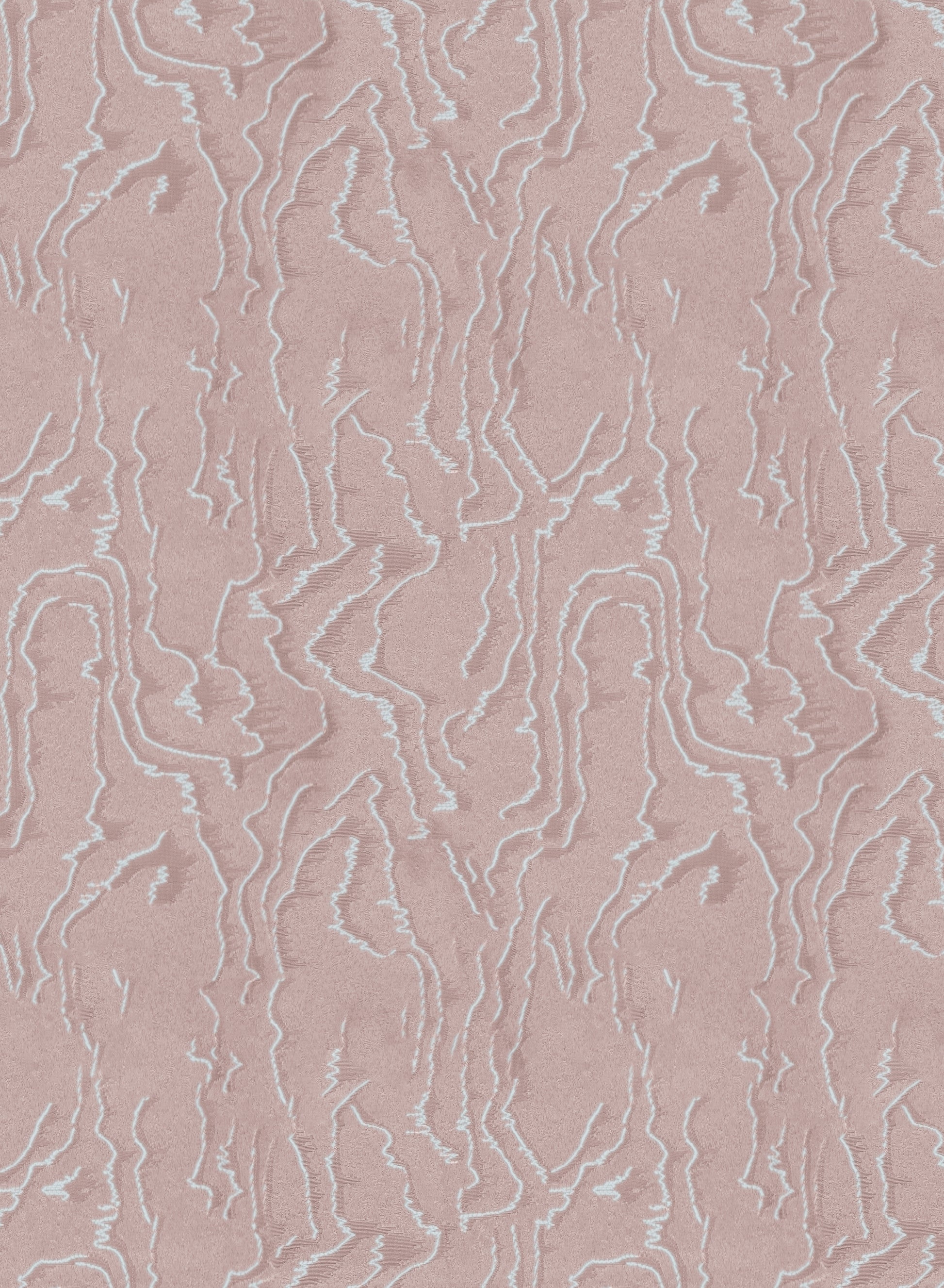 Teramo Jacquard Blackout Curtains | Drift Jacquard Weave & Total Light Block | Dusky Peach | Set of 2 | Fully Customizable