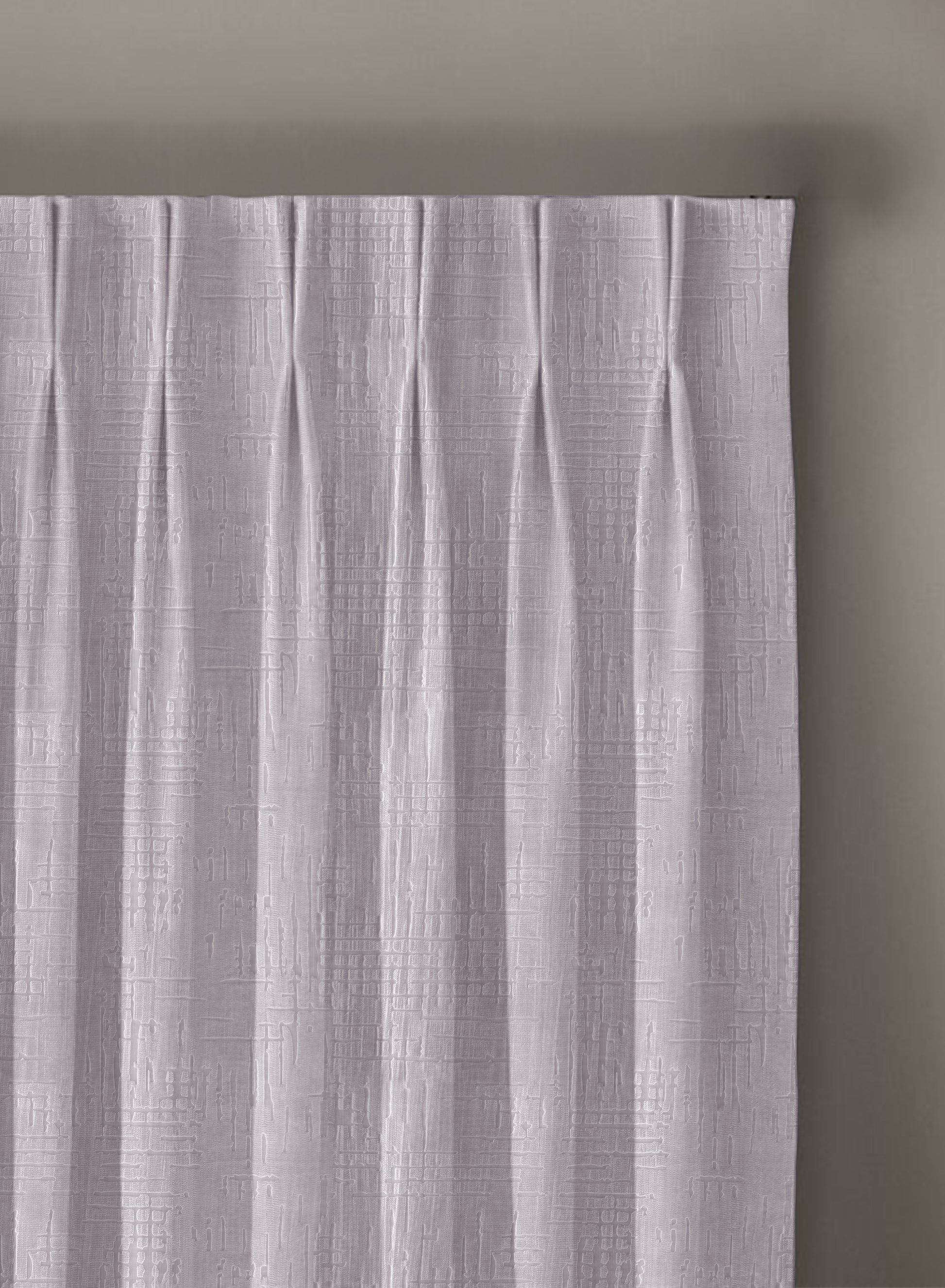 Elsa Textured Room Darkening Curtains | Pearl White | Set of 2