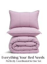 Cocoon 8-Piece Bedding Set | Lilac Daisy