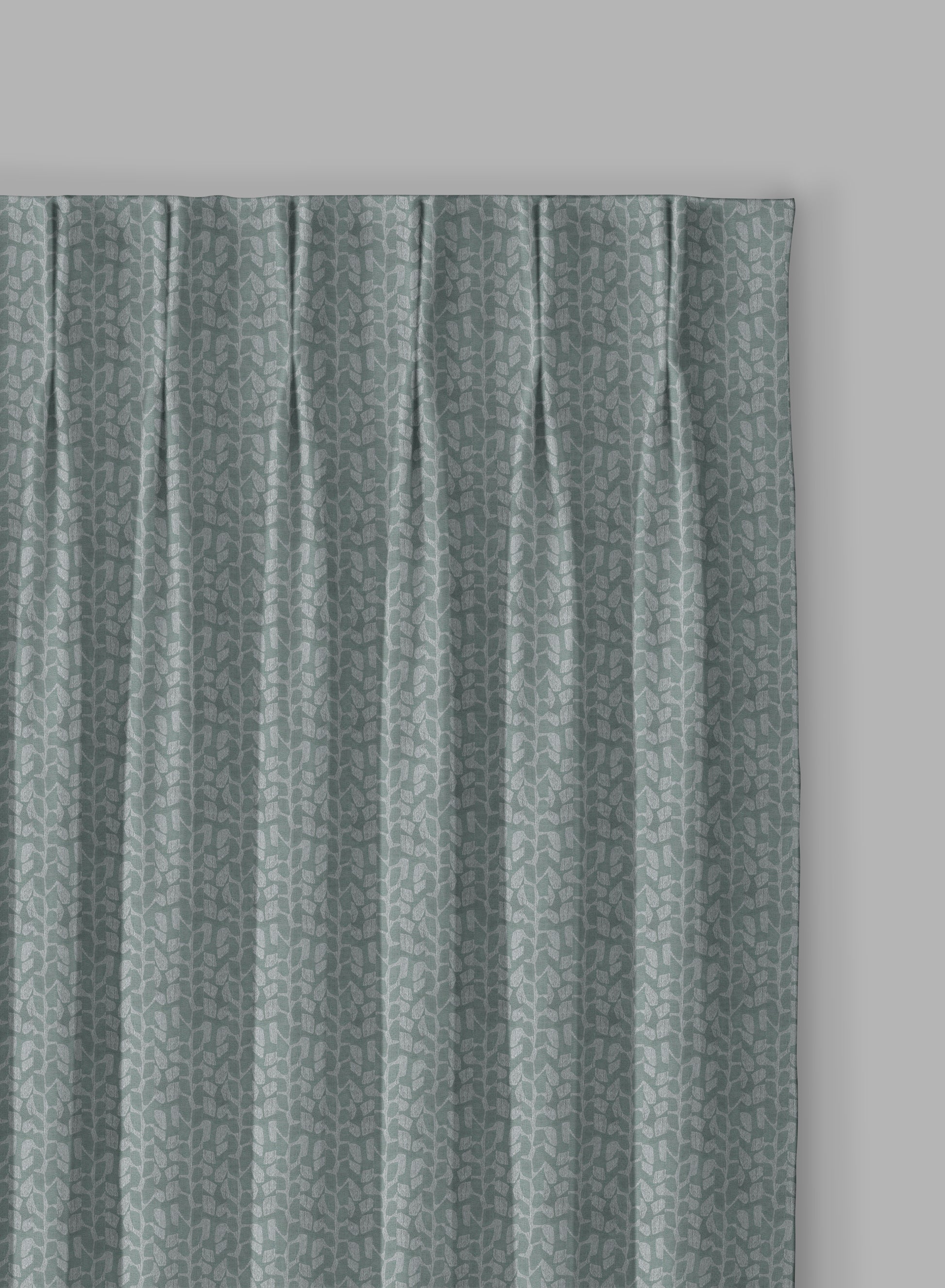 Eudora Jacquard Room Darkening Curtains | Pebble Jacquard Weave | Seafoam Green | Set of 2 | Fully Customizable
