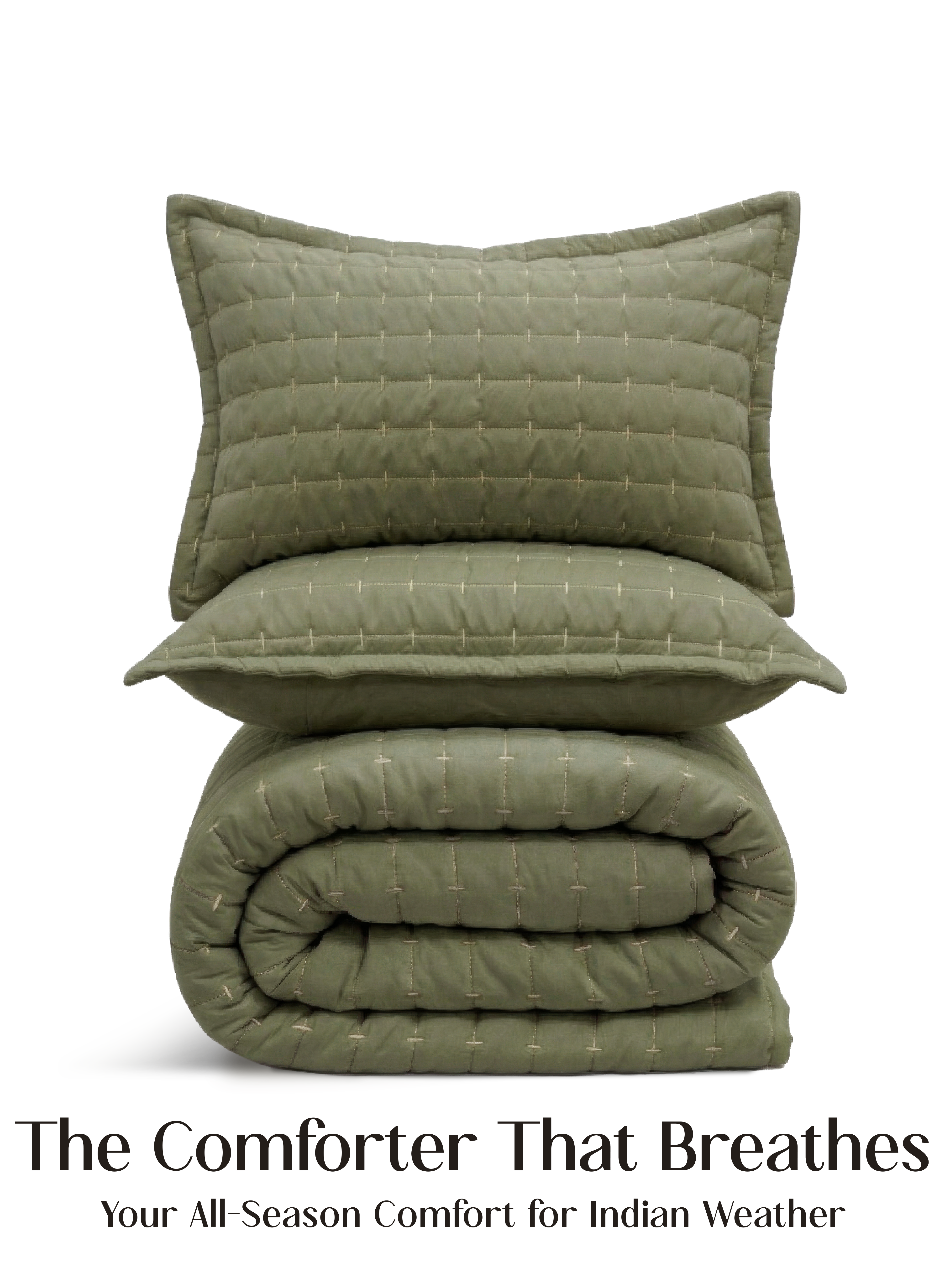 CloudTouch™ 5-Piece Comforter Set | Olive Grove