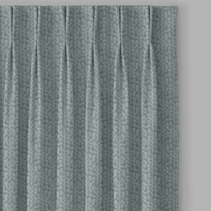 Eudora Jacquard Room Darkening Curtains | Pebble Jacquard Weave | Seafoam Green | Set of 2 | Fully Customizable