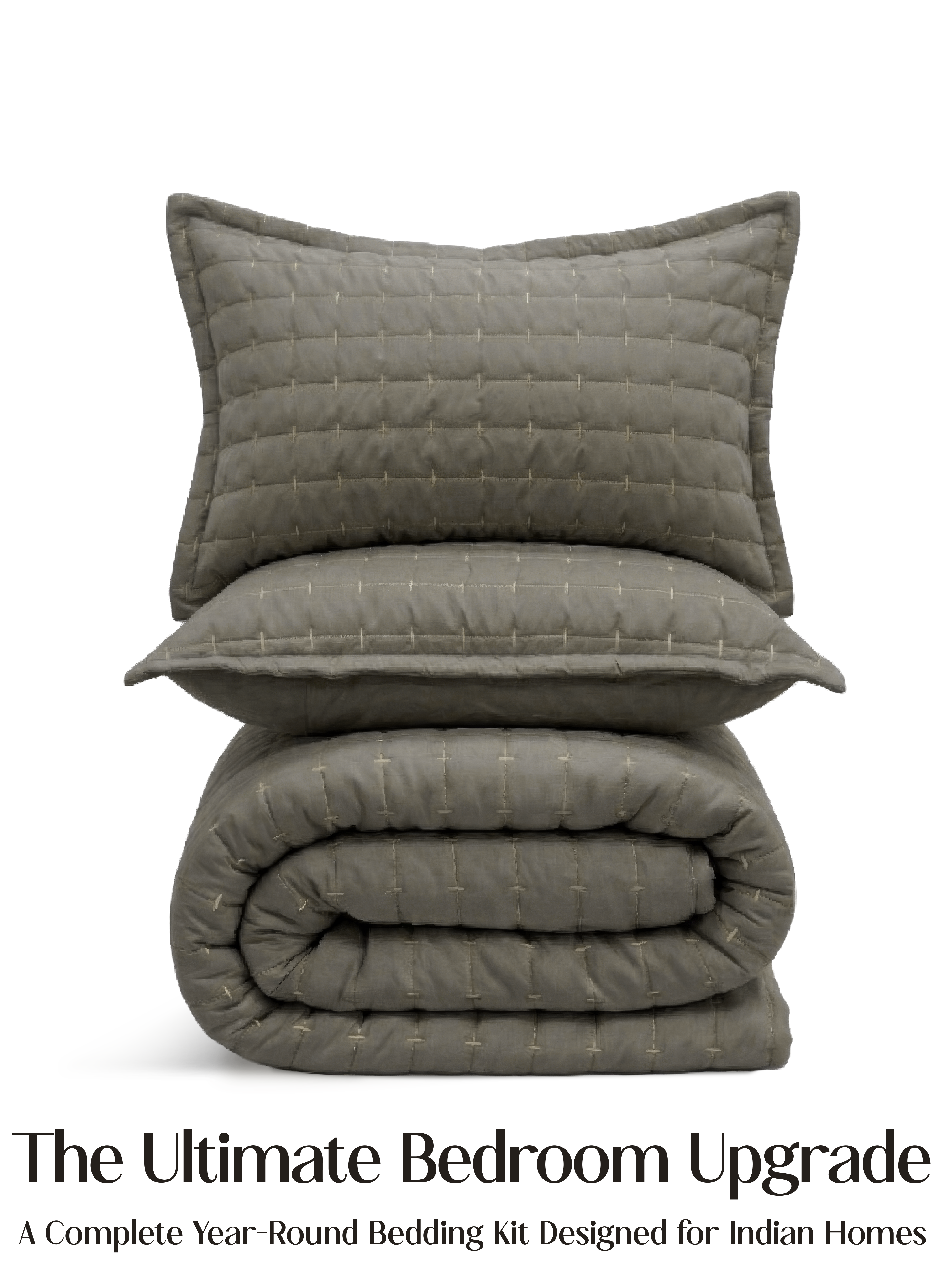 CloudTouch™ 8-Piece Bedding Set | Smoked Coffee