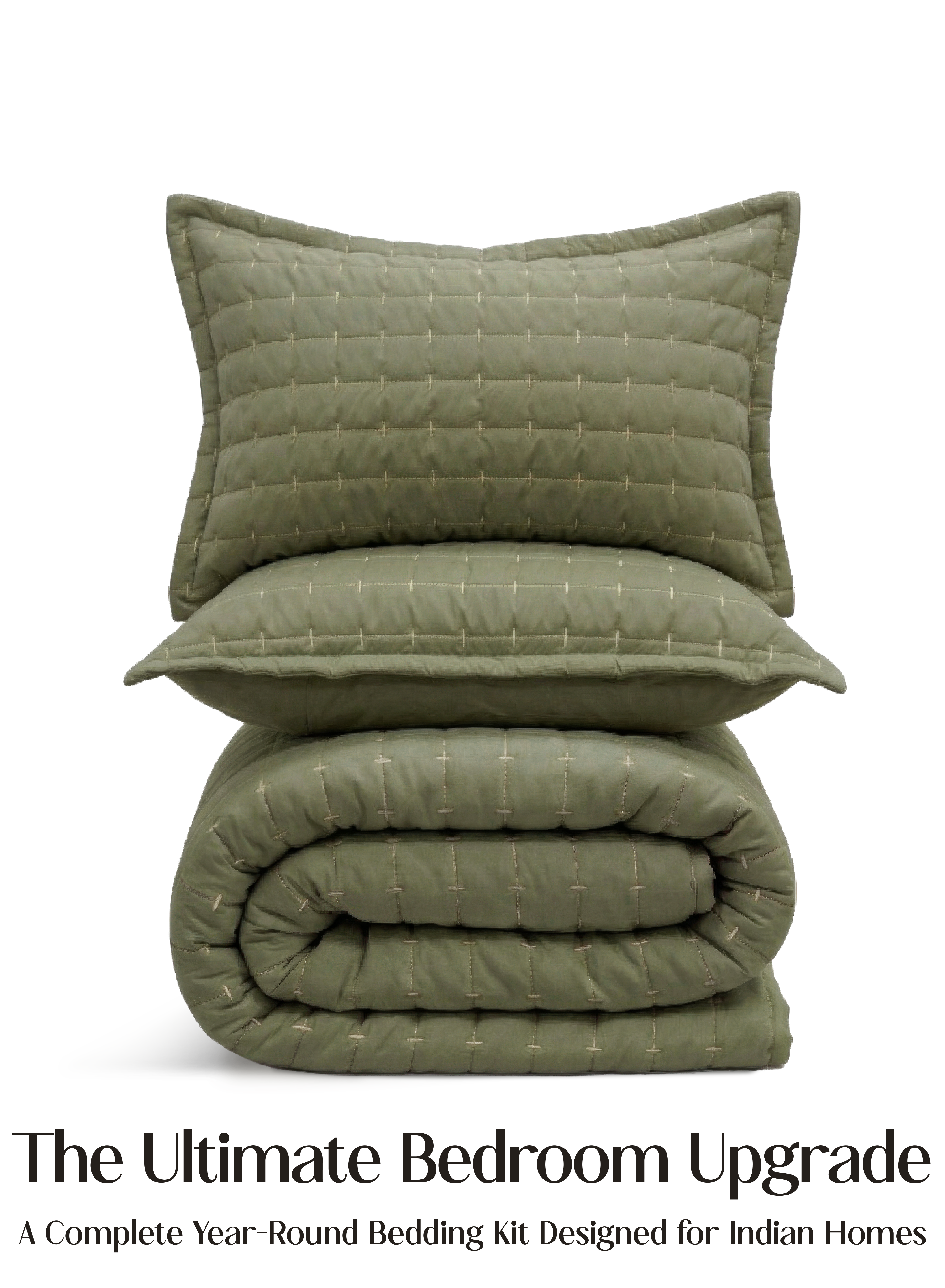 CloudTouch™ 8-Piece  Bedding Set | Olive Grove