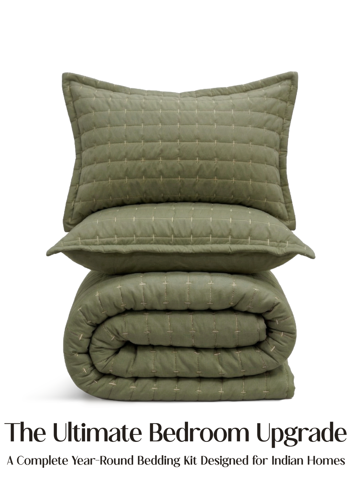 CloudTouch™ 8-Piece  Bedding Set | Olive Grove