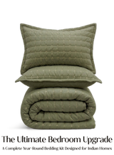 CloudTouch™ 8-Piece  Bedding Set | Olive Grove