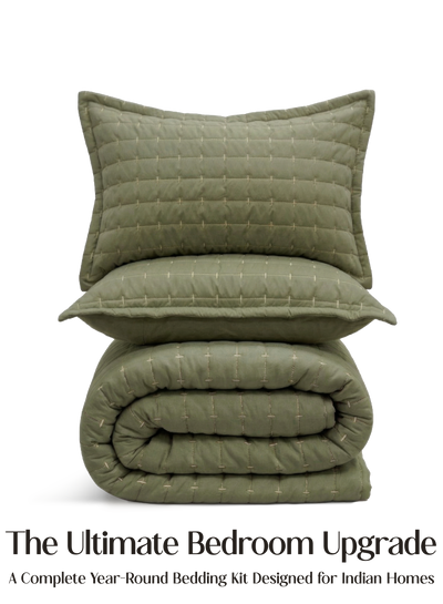 CloudTouch™ 8-Piece  Bedding Set | Olive Grove