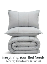 Cocoon 8-Piece Bedding Set | Pearl Gray