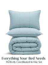 Cocoon 8-Piece Bedding Set | Blue Meadow