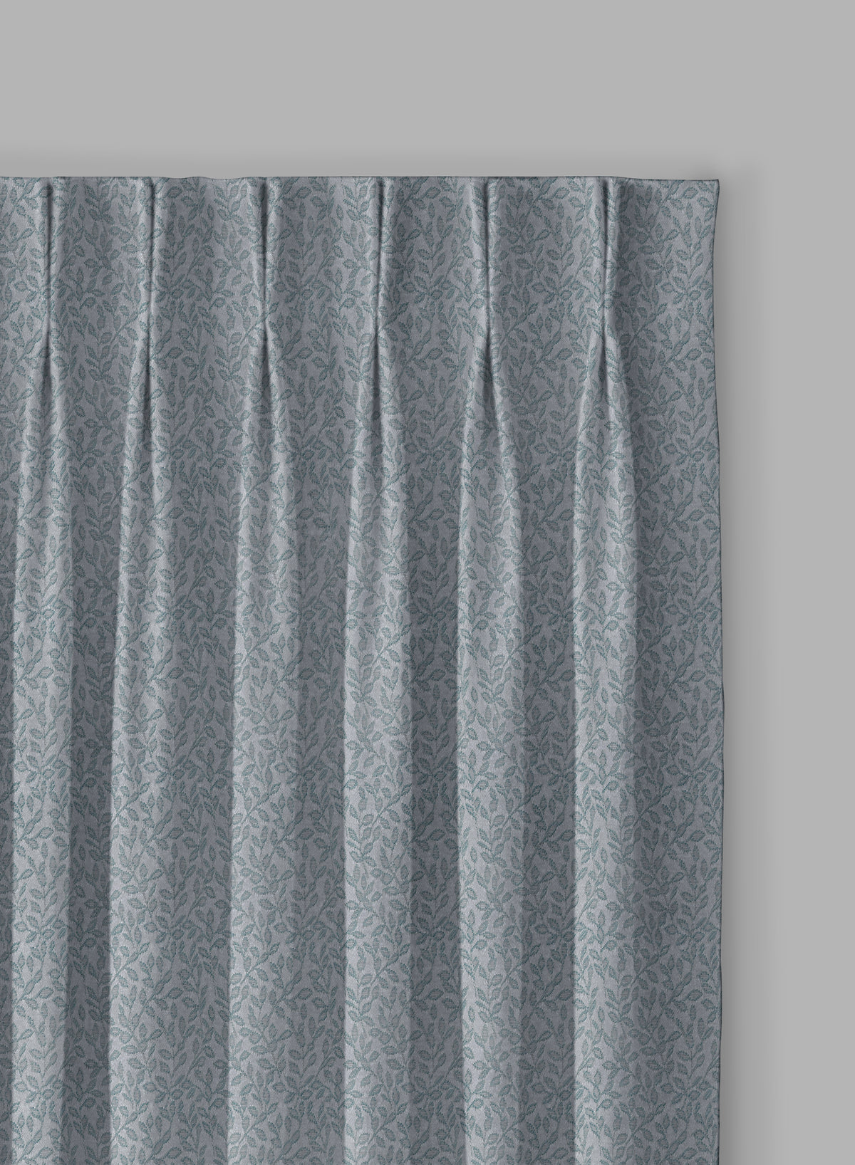 Eudora Jacquard Blackout Curtains | European Jacquard Weave & Total Light Block | Twilight Aqua | Set of 2 | Fully Customizable