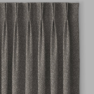 Eudora Jacquard Room Darkening Curtains | European Jacquard Weave | Café Dusk | Set of 2 | Fully Customizable