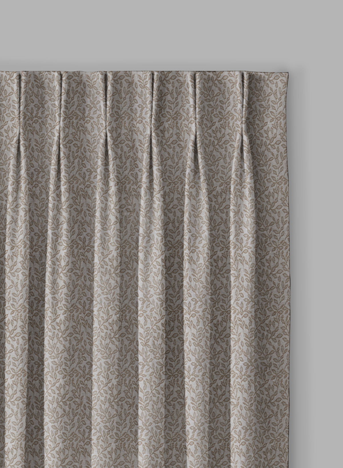 Eudora Jacquard Blackout Curtains | European Jacquard Weave & Total Light Block | Tan | Set of 2 | Fully Customizable