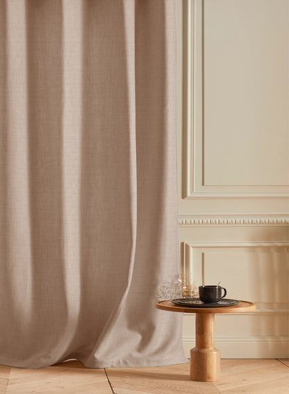 Cocoon Room Darkening Curtains | Camel | Set of 2