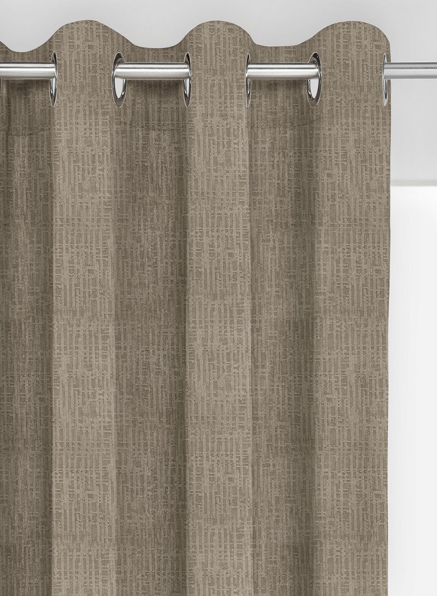 Elora Textured Blackout Curtains | Khaki Green | Set of 2