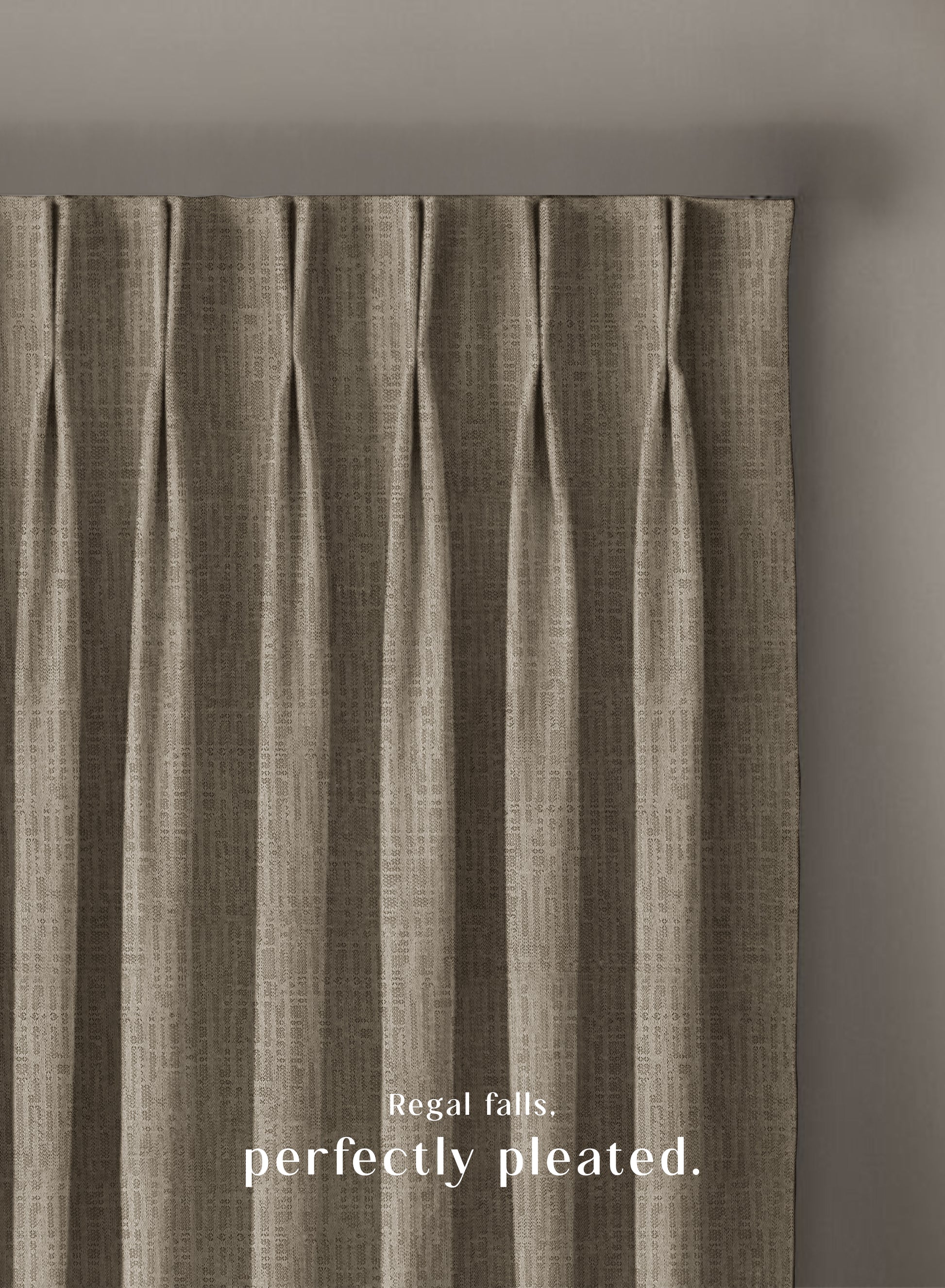 Elora Textured Blackout Curtains | Minimal Design & Total Light Block | Khaki Green | Set of 2 | Fully Customizable