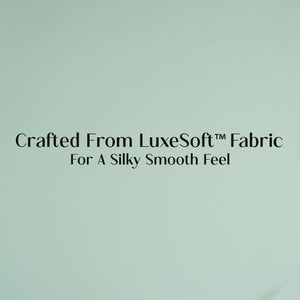Home Crayons LuxeSoft™ Double Bedsheet Set | Oversized King | Includes 2 Pillow Covers & 2 Cushion Covers | Matcha Milk