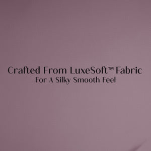 Home Crayons LuxeSoft™ Double Bedsheet Set | Oversized King | Includes 2 Pillow Covers & 2 Cushion Covers | Mulberry