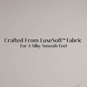 Home Crayons LuxeSoft™ Double Bedsheet Set | Oversized King | Includes 2 Pillow Covers & 2 Cushion Covers | Latte Crème