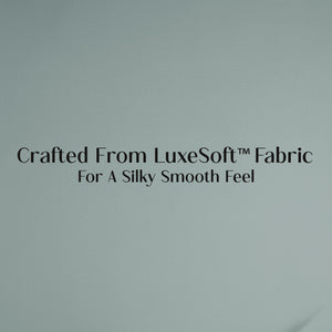 Home Crayons LuxeSoft™ Bedsheet Double Set | Oversized King | Includes 2 Pillow Covers & 2 Cushion Covers | Sage Green