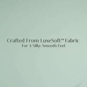 Home Crayons LuxeSoft™ Double Bedsheet Set | Oversized King | Includes 2 Pillow Covers & 2 Cushion Covers | Matcha Milk