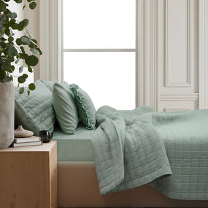 Home Crayons CloudTouch™ 8-Piece Bedding Set | Complete Bedroom Makeover in One Set | Matcha Milk