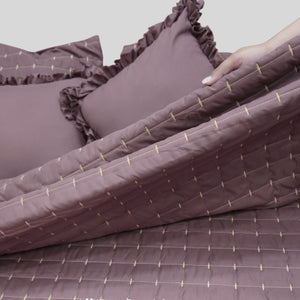 Home Crayons CloudTouch™ 8-Piece Bedding Set | Complete Bedroom Makeover in One Set | Mulberry