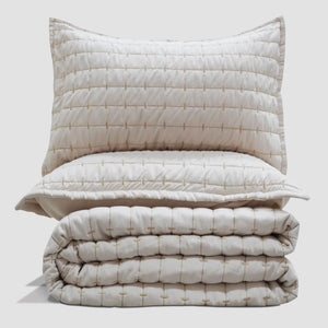 Home Crayons CloudTouch™ Comforter Set | All-Season | 33% Oversized | Includes 2 Pillow Covers & 2 Cushion Covers | Morning Glory