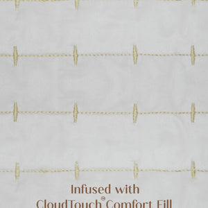 Home Crayons CloudTouch™ Comforter Set | All-Season | 33% Oversized | Includes 2 Pillow Covers & 2 Cushion Covers | Morning Glory