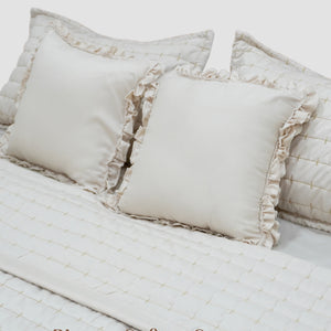 Home Crayons CloudTouch™ Comforter Set | All-Season | 33% Oversized | Includes 2 Pillow Covers & 2 Cushion Covers | Morning Glory