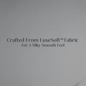 Home Crayons LuxeSoft™ Double Bedsheet Set | Oversized King | Includes 2 Pillow Covers & 2 Cushion Covers | Pebble Gray