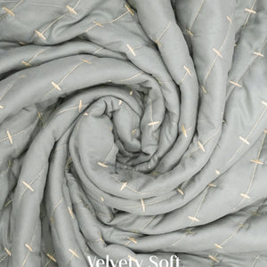 Home Crayons CloudTouch™ Comforter Set | All-Season | 33% Oversized | Includes 2 Pillow Covers & 2 Cushion Covers | Pale Pistachio