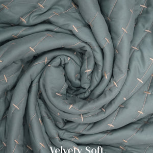 Home Crayons CloudTouch™ 8-Piece Bedding Set | Complete Bedroom Makeover in One Set | Sage Blue