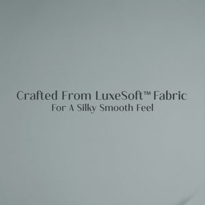 Home Crayons LuxeSoft™ Bedsheet Double Set | Oversized King | Includes 2 Pillow Covers & 2 Cushion Covers | Sage Blue