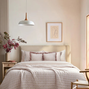 Home Crayons CloudTouch™ 8-Piece Bedding Set | Complete Bedroom Makeover in One Set | Sakura Blush