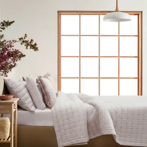 Home Crayons CloudTouch™ 8-Piece Bedding Set | Complete Bedroom Makeover in One Set | Sakura Blush