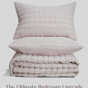 Home Crayons CloudTouch™ 8-Piece Bedding Set | Complete Bedroom Makeover in One Set | Sakura Blush