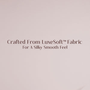 Home Crayons LuxeSoft™ Double Bedsheet Set | Oversized King | Includes 2 Pillow Covers & 2 Cushion Covers | Sakura Blush