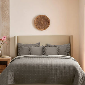 Home Crayons CloudTouch™ 8-Piece Bedding Set | Complete Bedroom Makeover in One Set | Smoked Coffee