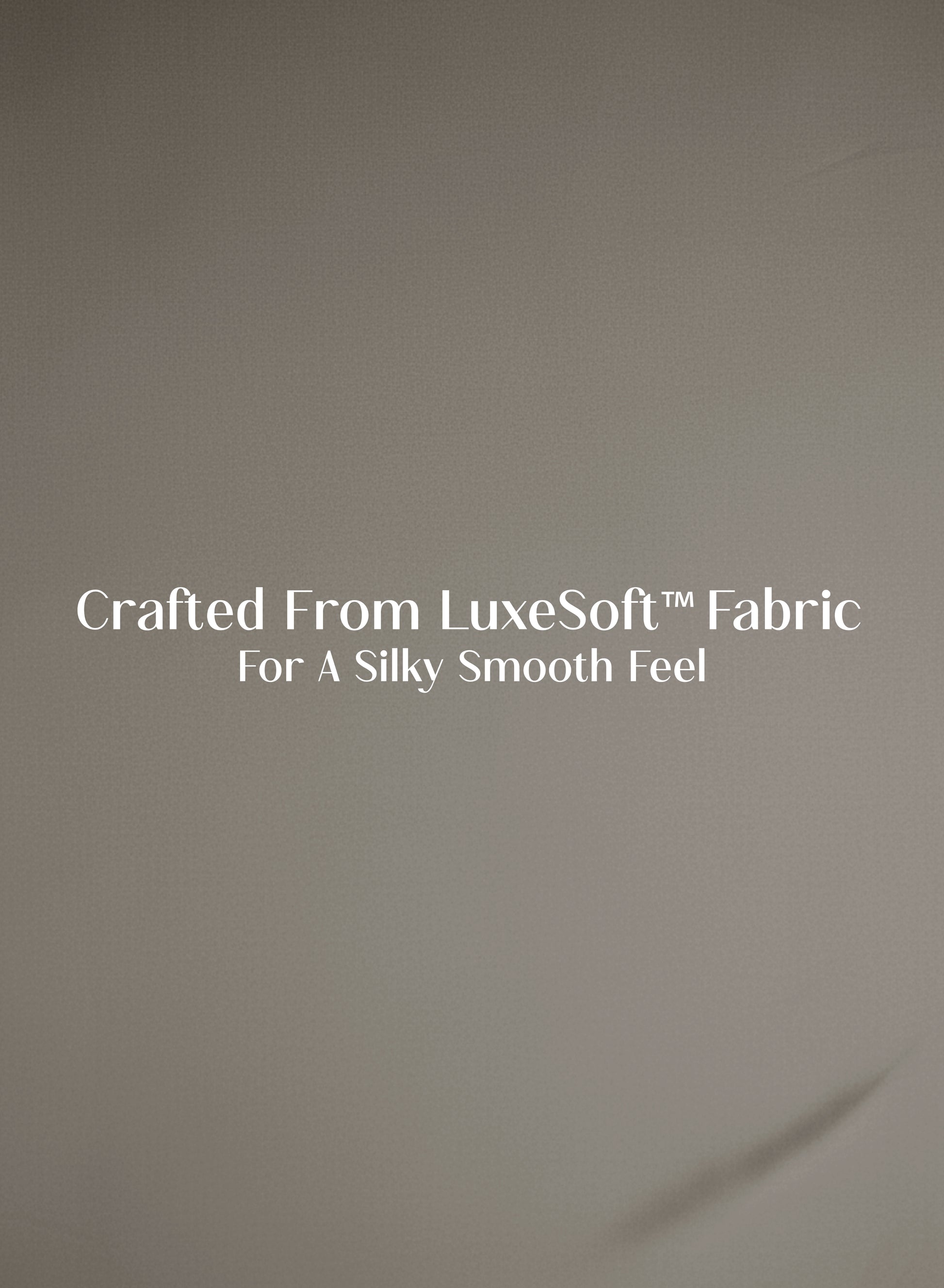 Home Crayons LuxeSoft™ Double Bedsheet Set | Oversized King | Includes 2 Pillow Covers & 2 Cushion Covers | Smoked Coffee