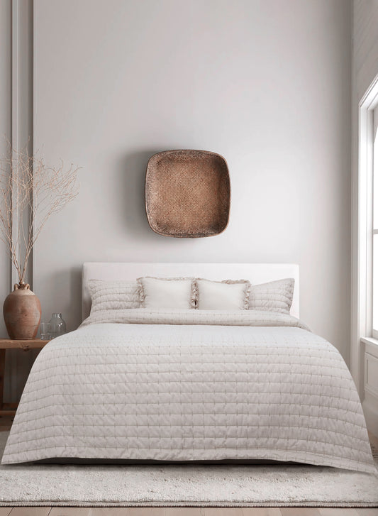 Home Crayons CloudTouch™ Comforter Set | All-Season | 33% Oversized | Includes 2 Pillow Covers & 2 Cushion Covers | Morning Glory
