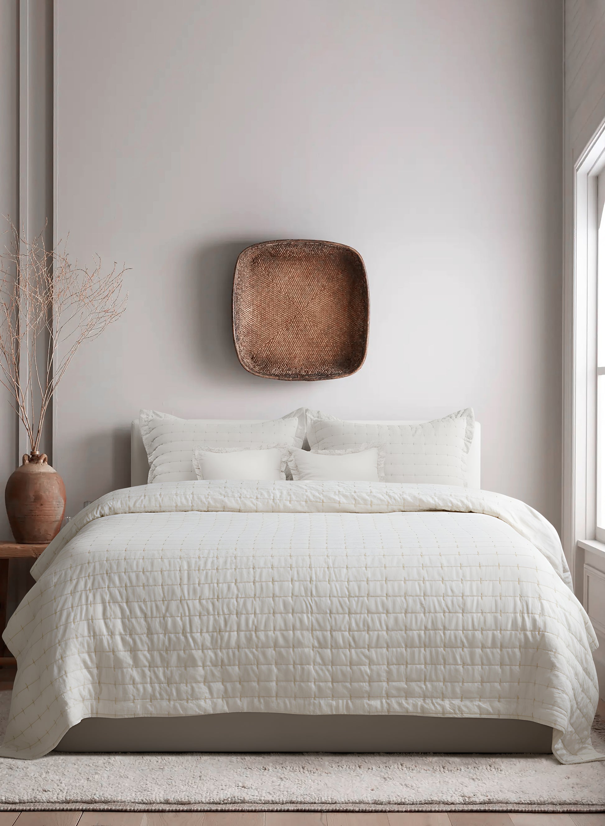 Home Crayons CloudTouch™ Comforter Set | All-Season | 33% Oversized | Includes 2 Pillow Covers & 2 Cushion Covers | Morning Glory