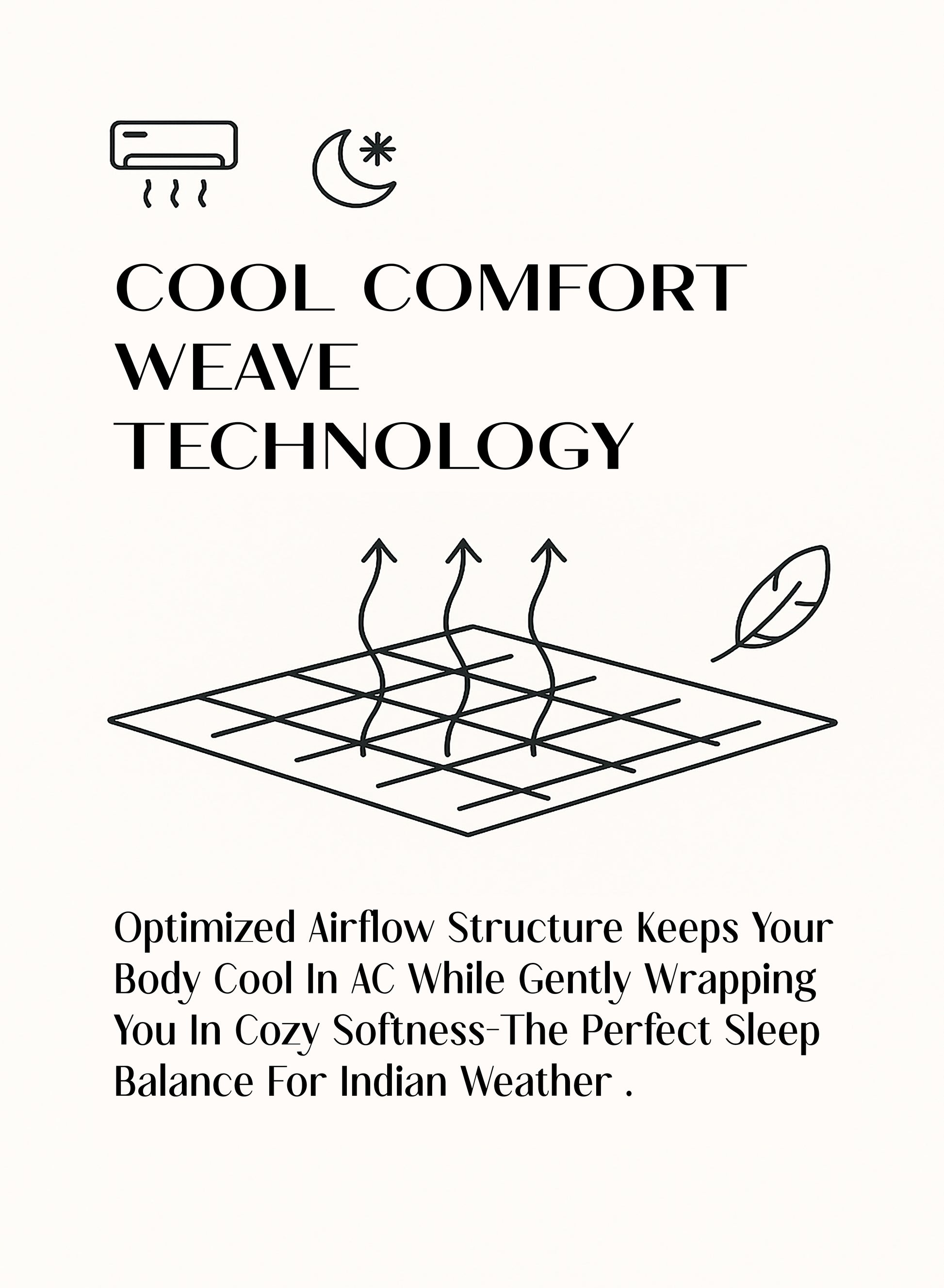 Home Crayons CloudTouch™ AC Comforter Set | 33% Oversized | Includes 2 Pillow Covers & 2 Cushion Covers | Oatmeal