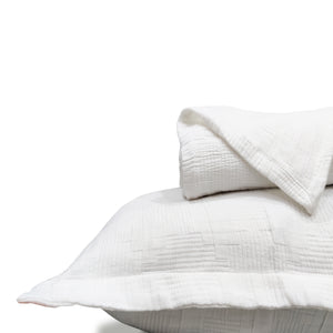 Cambric Pure Cotton AC Blanket With 2 Pillow Covers | California King Size | White